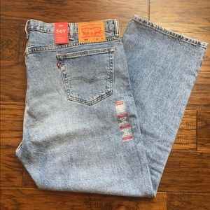 NEW Men’s Levi’s 569 Loose Straight Jeans 42x30